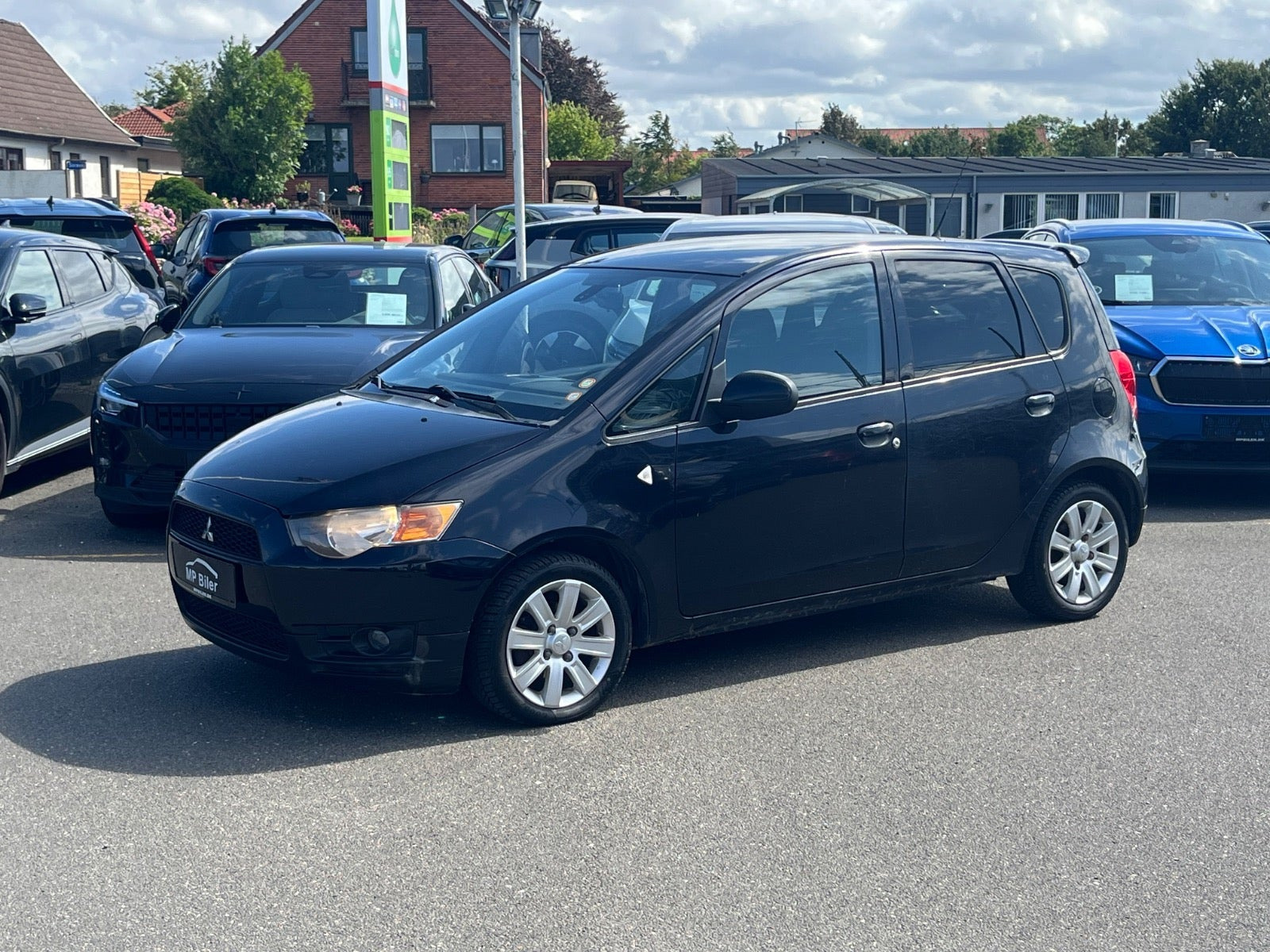 Sort Mitsubishi Colt fra 2010