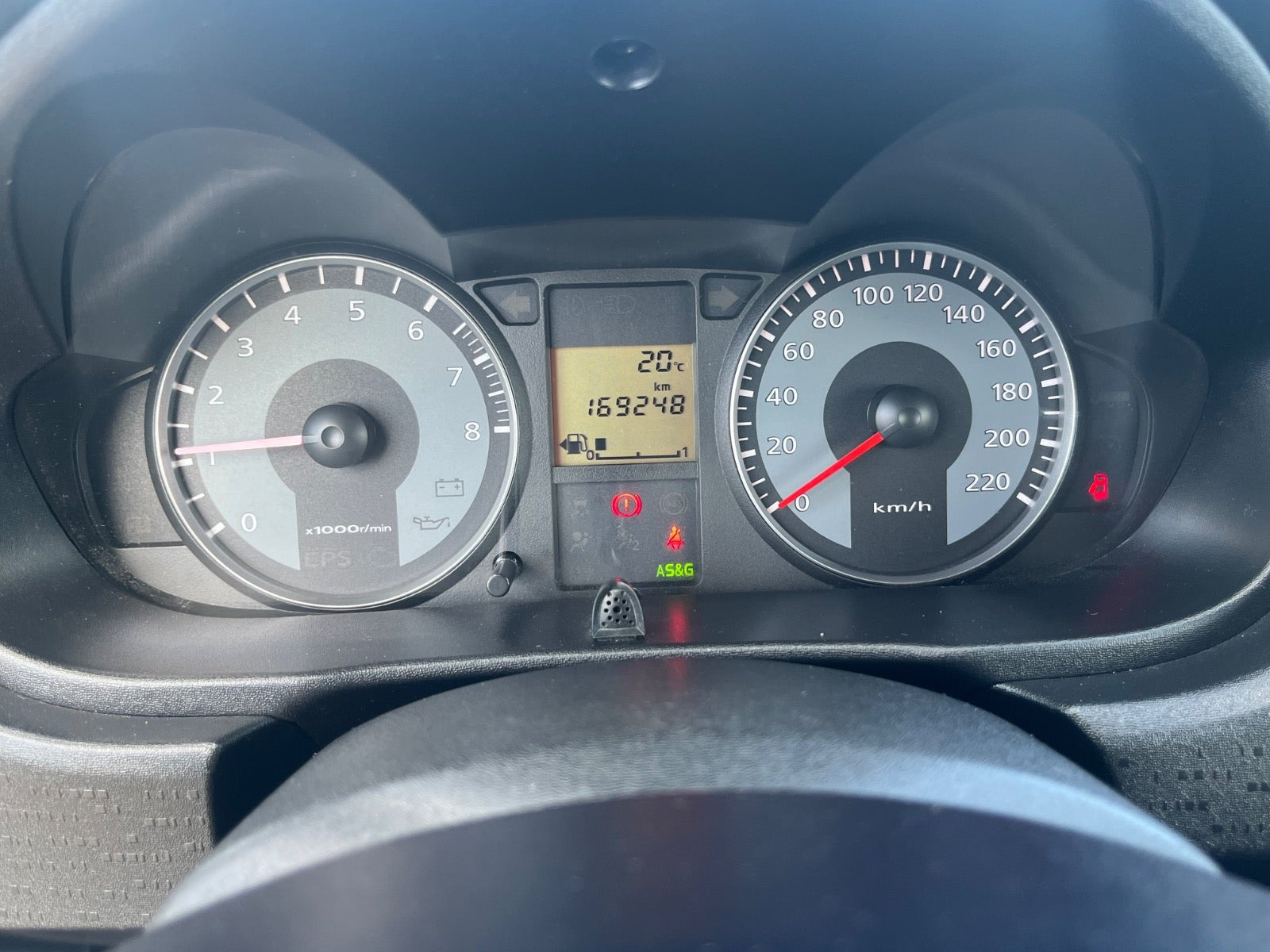 Sort Mitsubishi Colt fra 2010