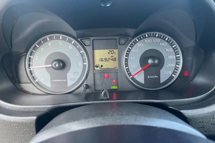 Sort Mitsubishi Colt fra 2010