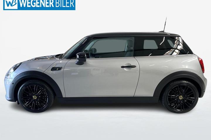 Sølv Mini Cooper SE fra 2023