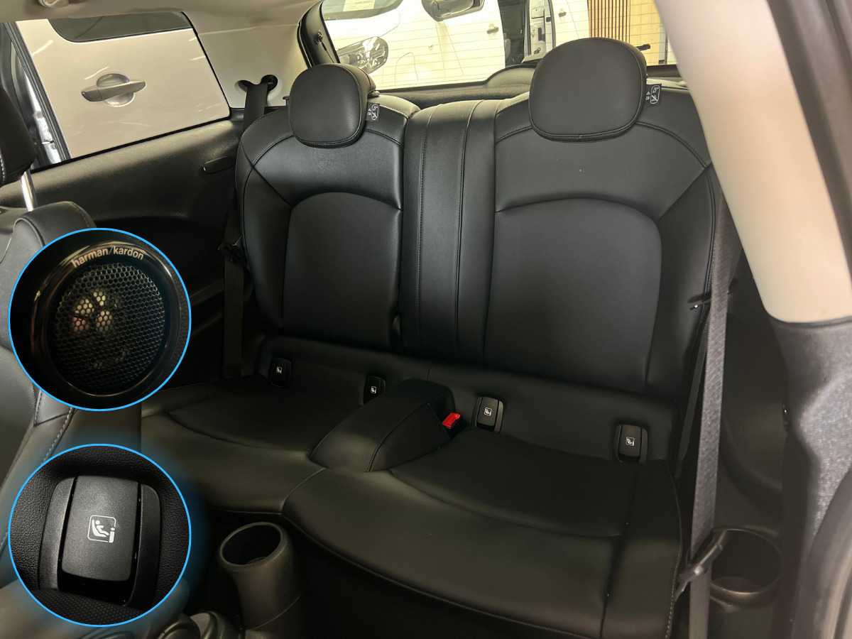 Sølv Mini Cooper SE fra 2023