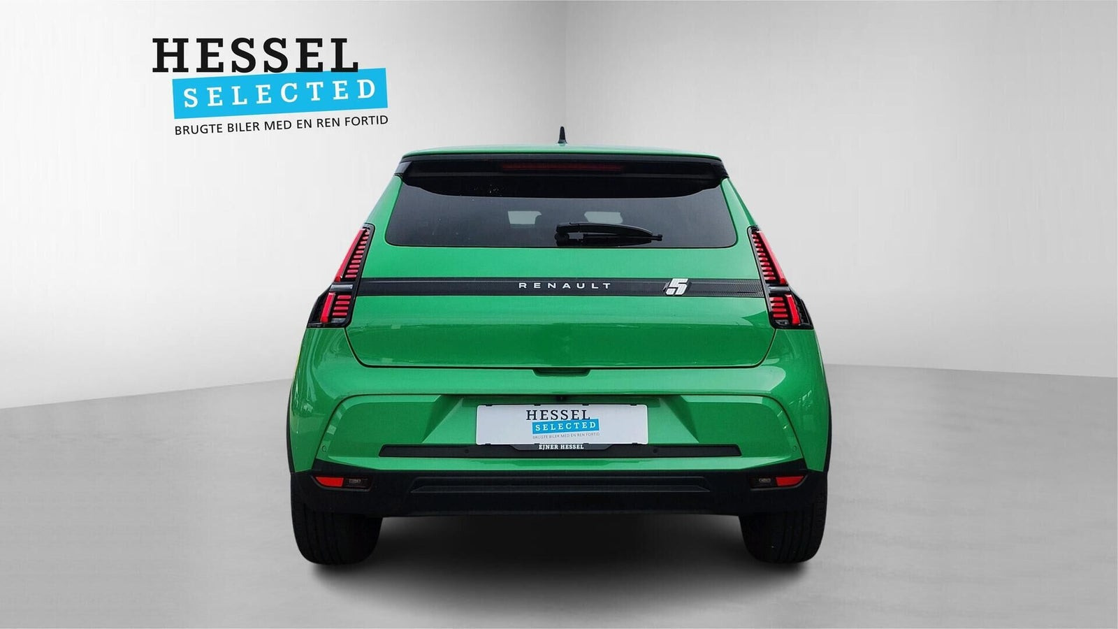 Grøn Renault 5 E-Tech fra 2025