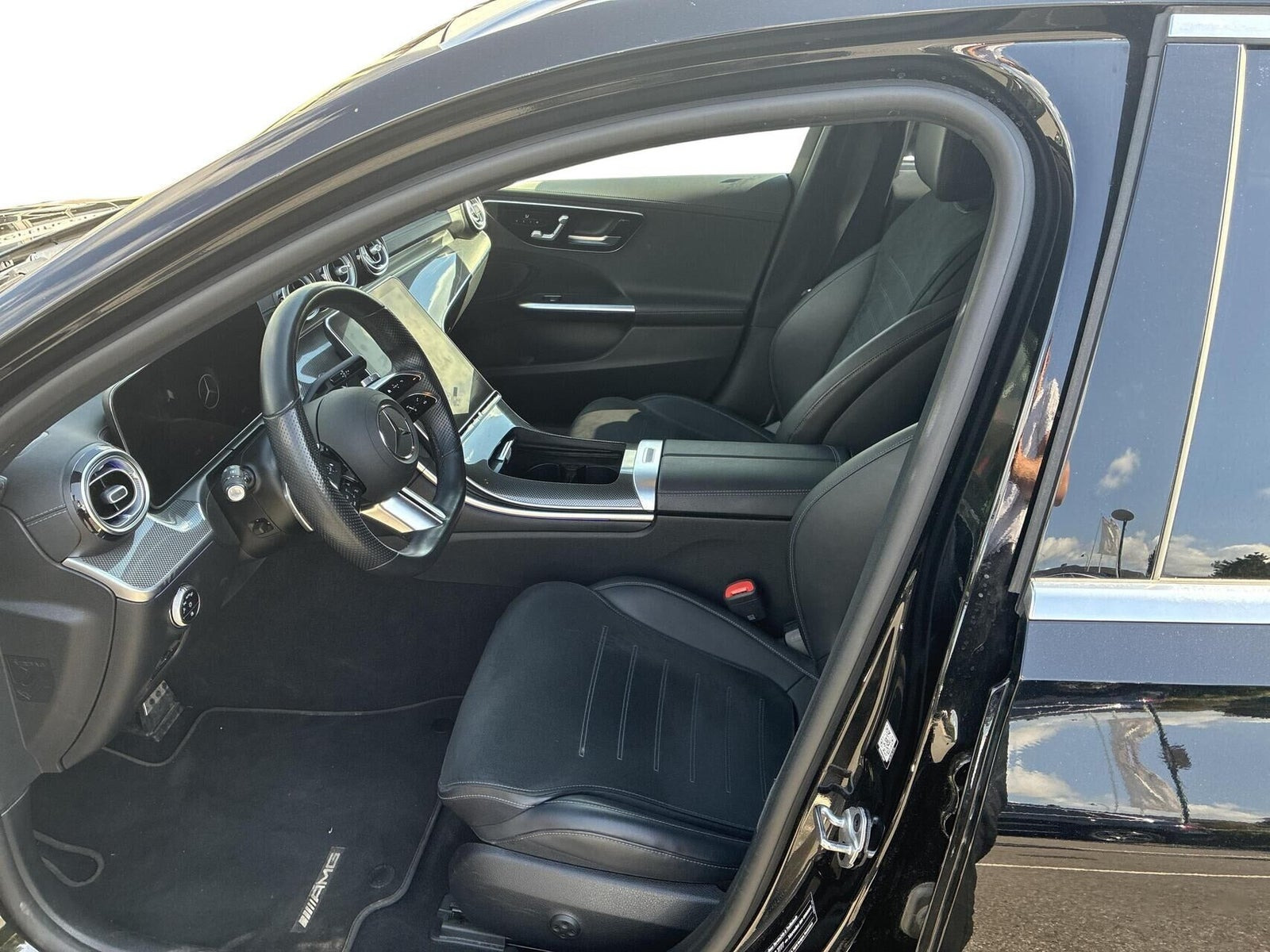 Sort Mercedes C300 e fra 2022