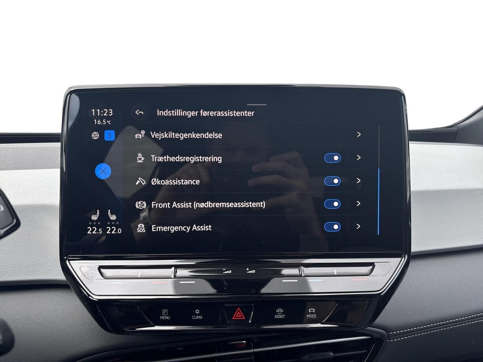 Grå VW ID.3 fra 2024