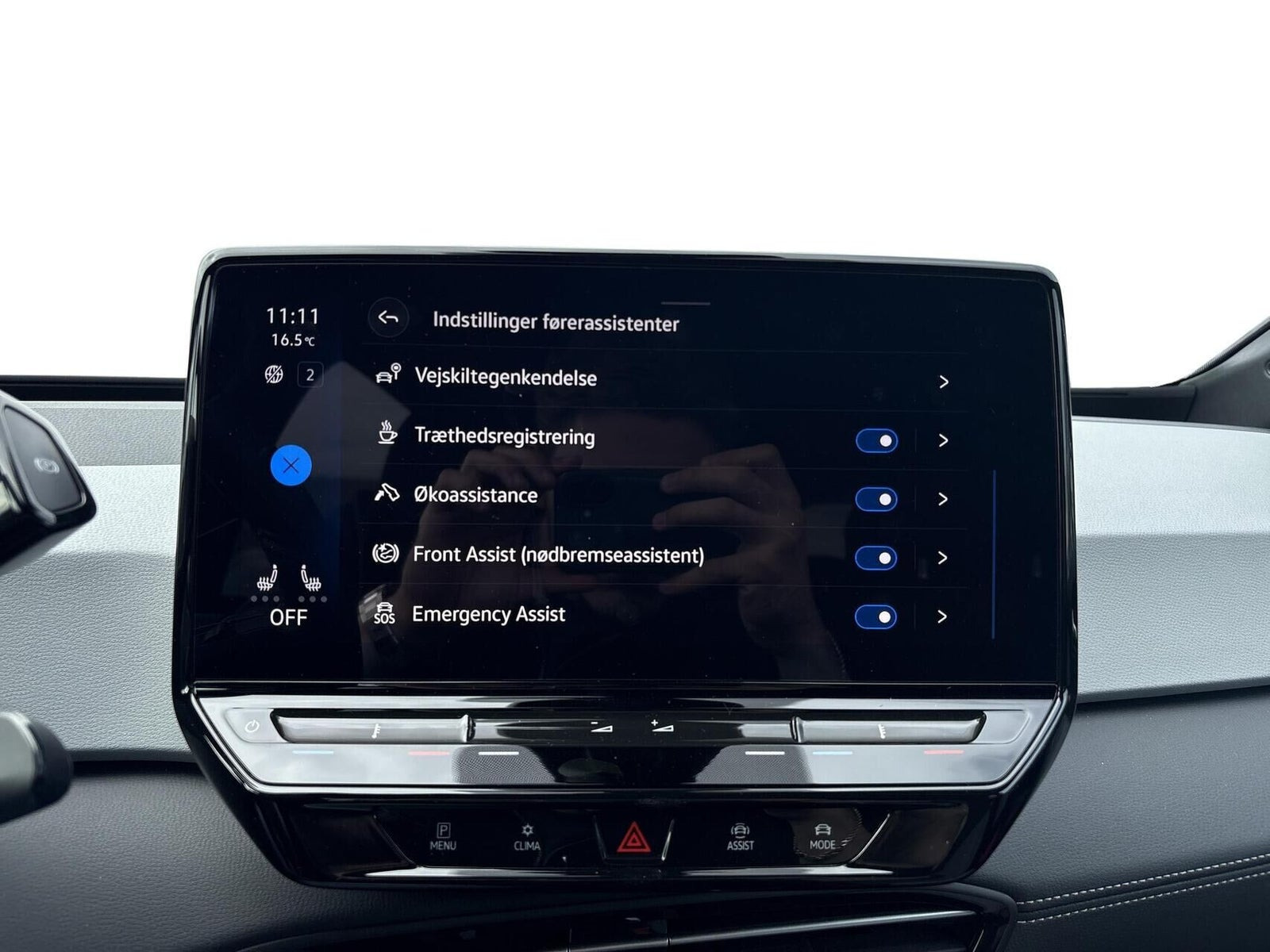 Grå VW ID.3 fra 2024