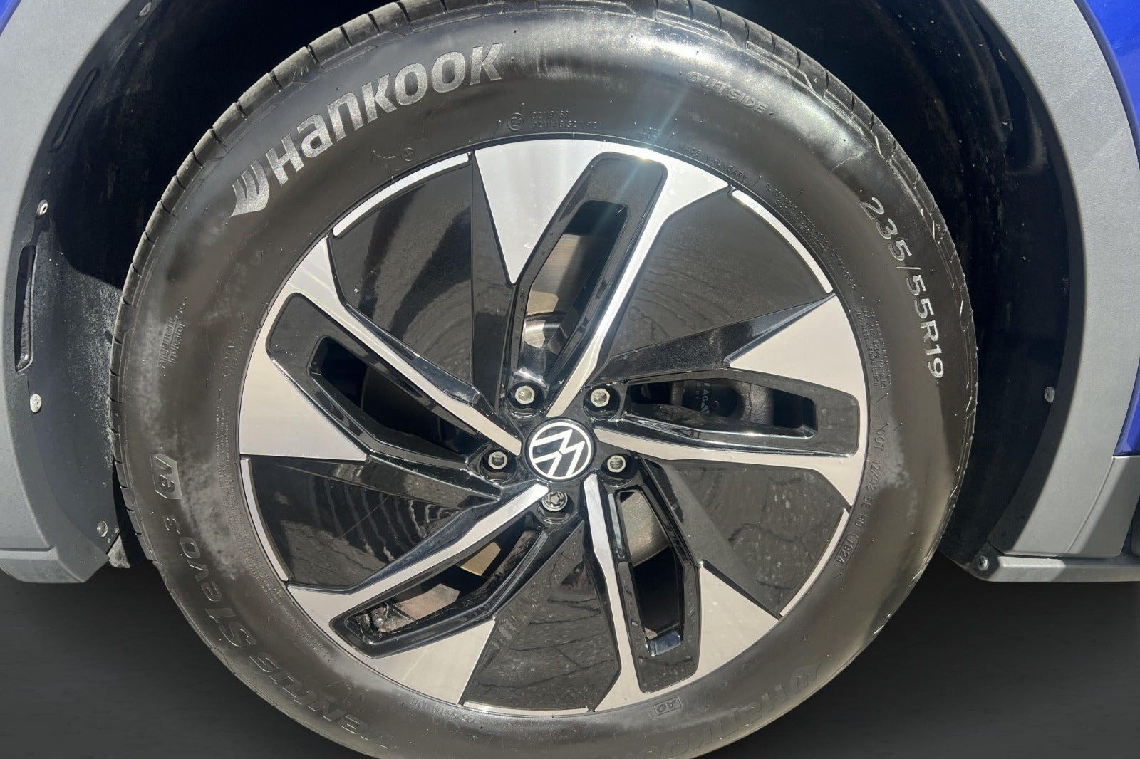 Blå VW ID.4 fra 2024