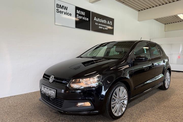 Sort VW Polo fra 2017