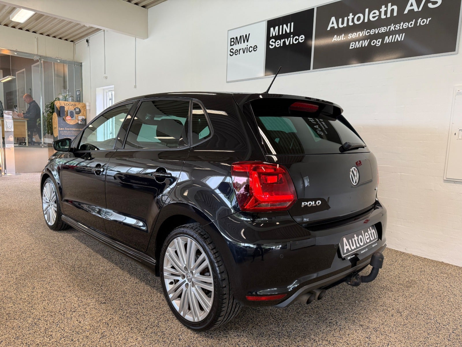Sort VW Polo fra 2017