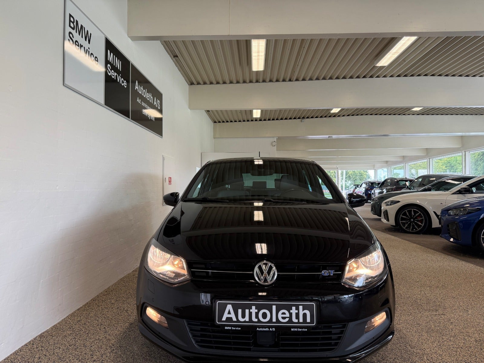 Sort VW Polo fra 2017