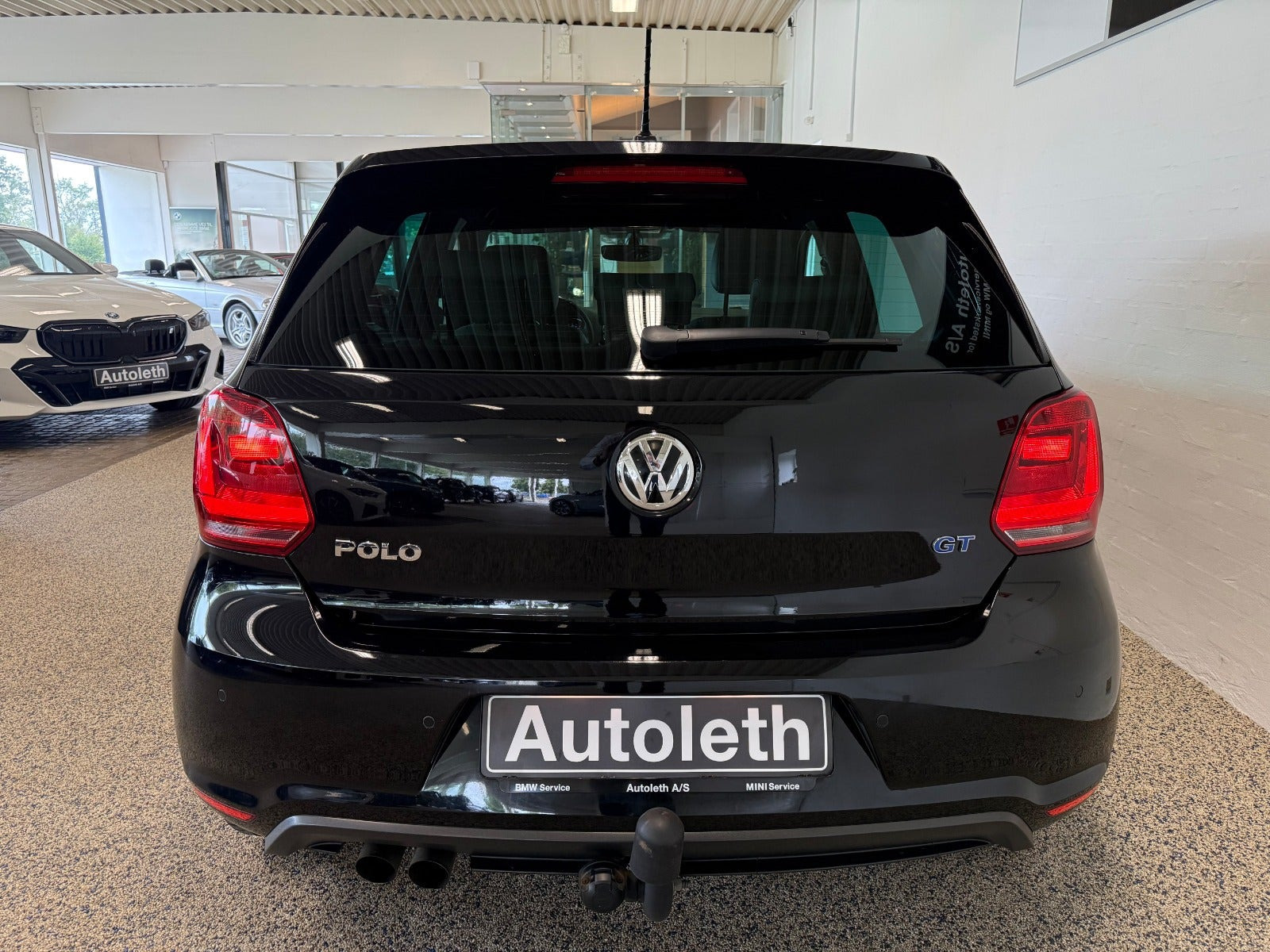 Sort VW Polo fra 2017