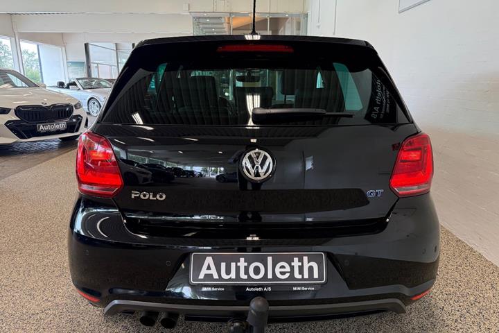 Sort VW Polo fra 2017
