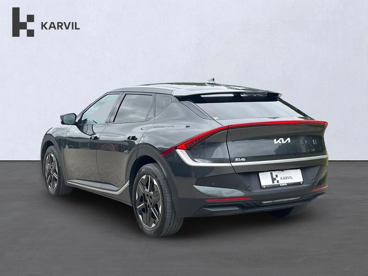 Grå Kia EV6 fra 2025
