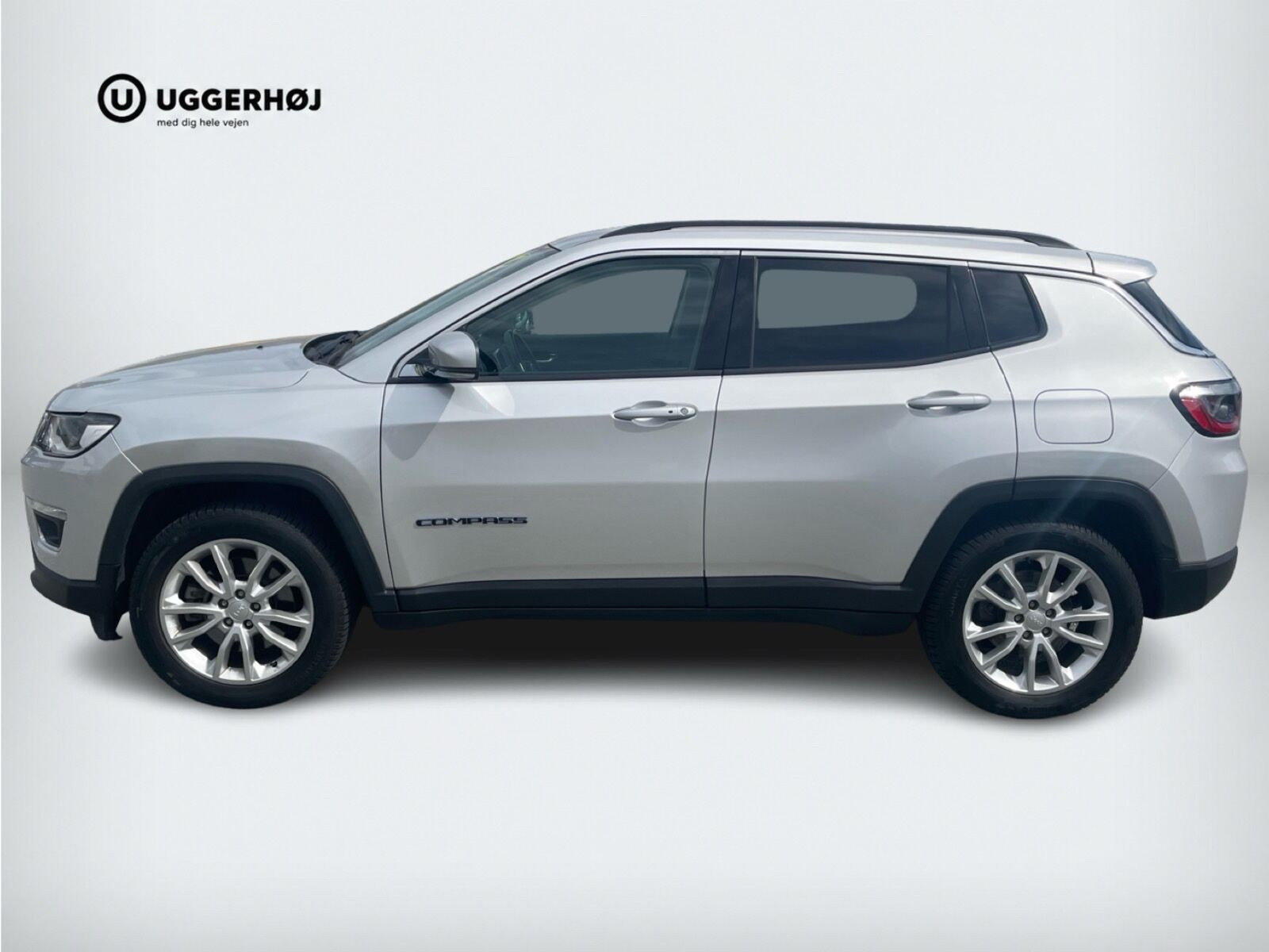 Sølv Jeep Compass fra 2020