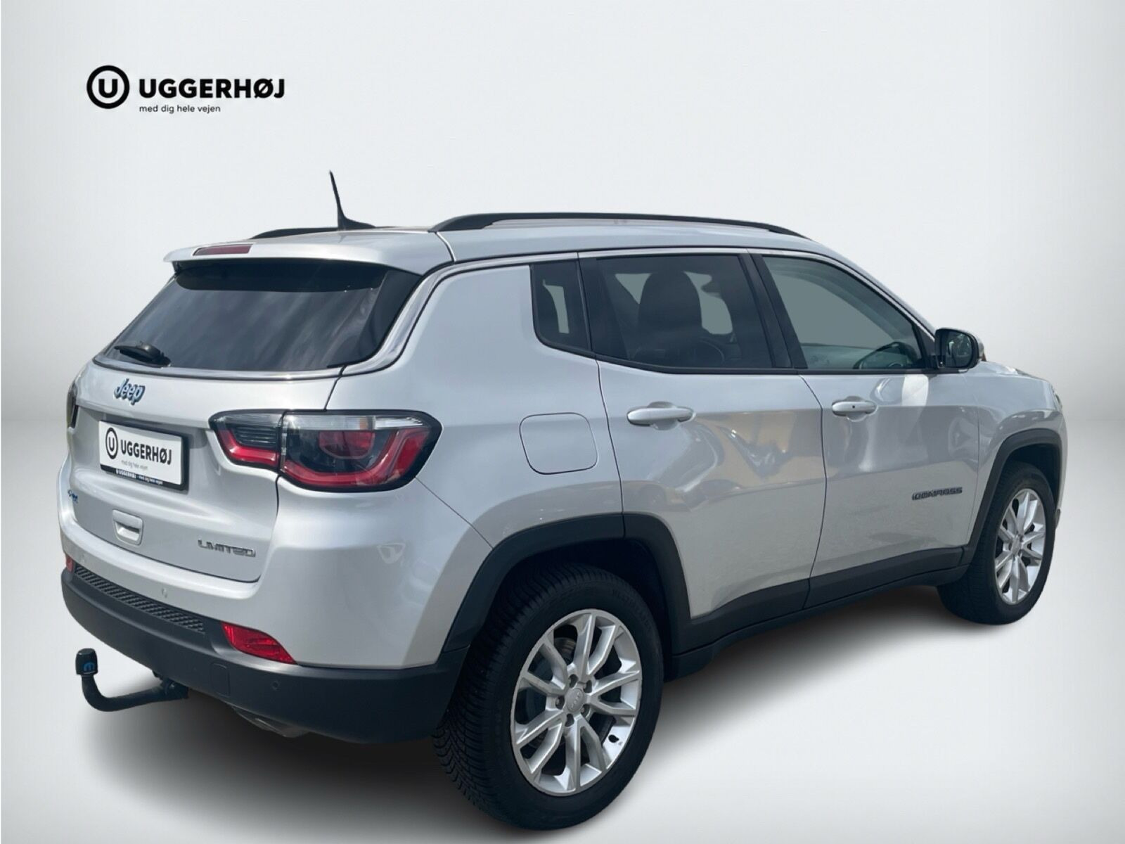 Sølv Jeep Compass fra 2020