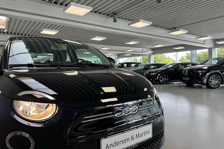 Sort Fiat 500e fra 2022