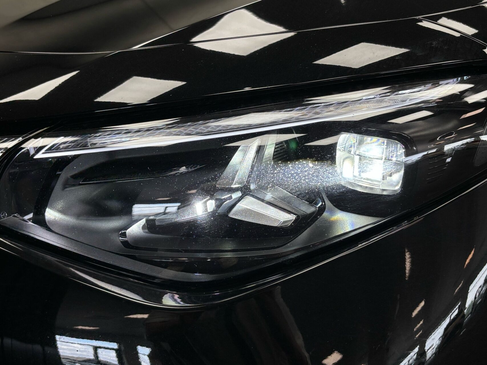 Sort Mercedes CLA250+ fra 2025