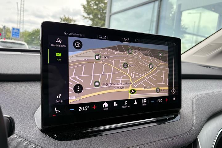 Sort Skoda Enyaq fra 2023