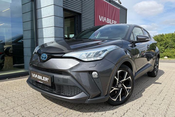 Sort Toyota C-HR fra 2020 set udefra