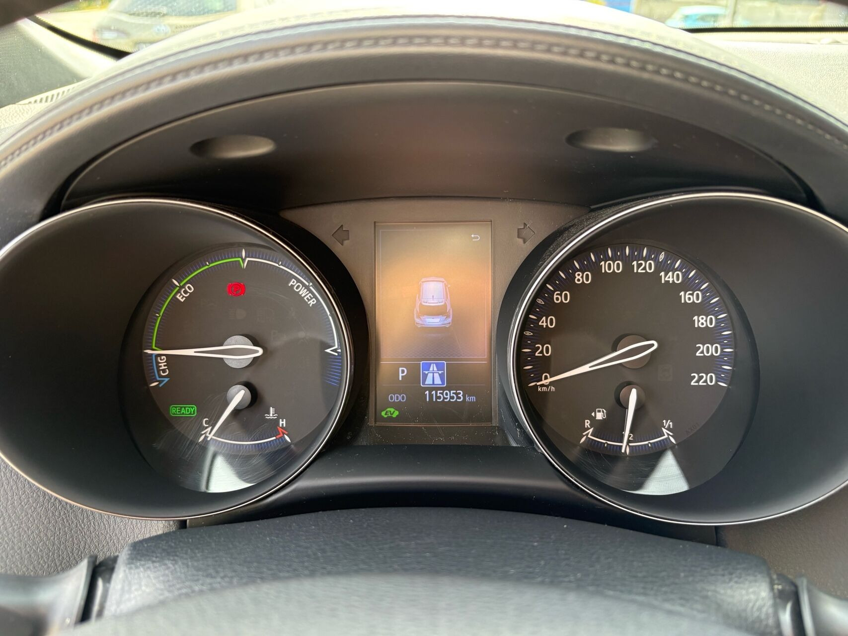 Sort Toyota C-HR fra 2020