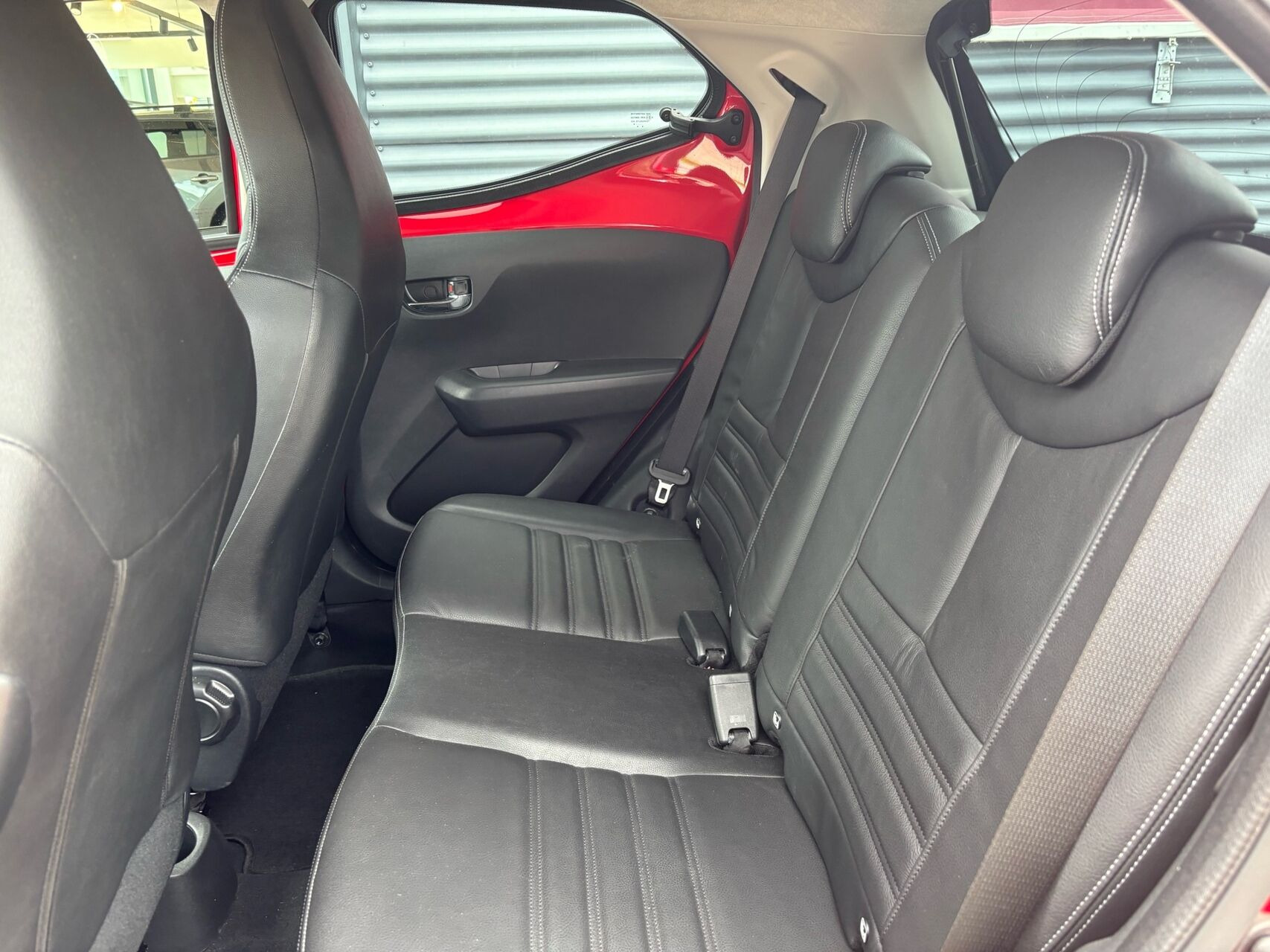 Rød Toyota Aygo fra 2020