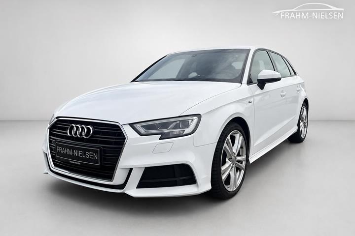 Hvid Audi A3 fra 2019