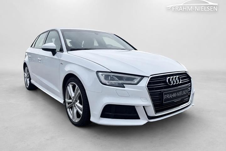 Hvid Audi A3 fra 2019