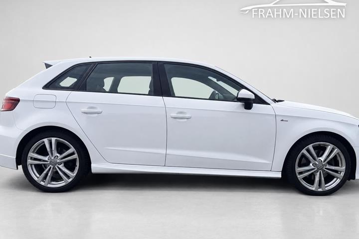 Hvid Audi A3 fra 2019