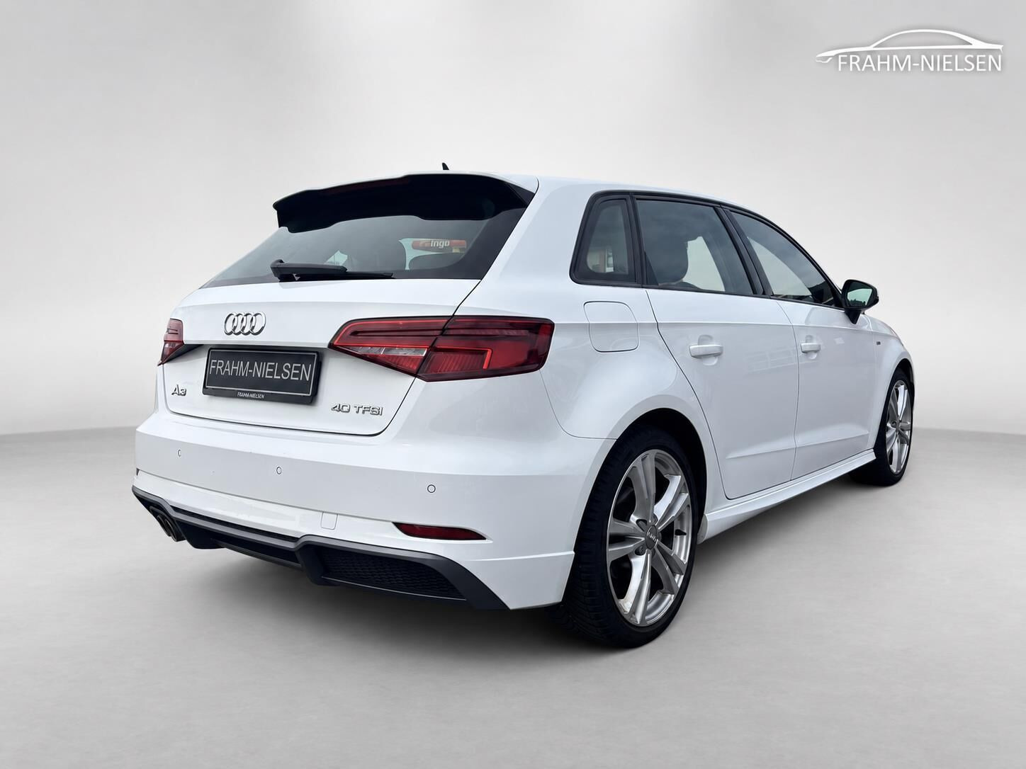 Hvid Audi A3 fra 2019
