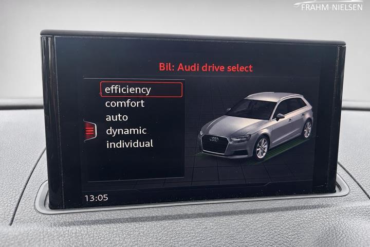 Hvid Audi A3 fra 2019