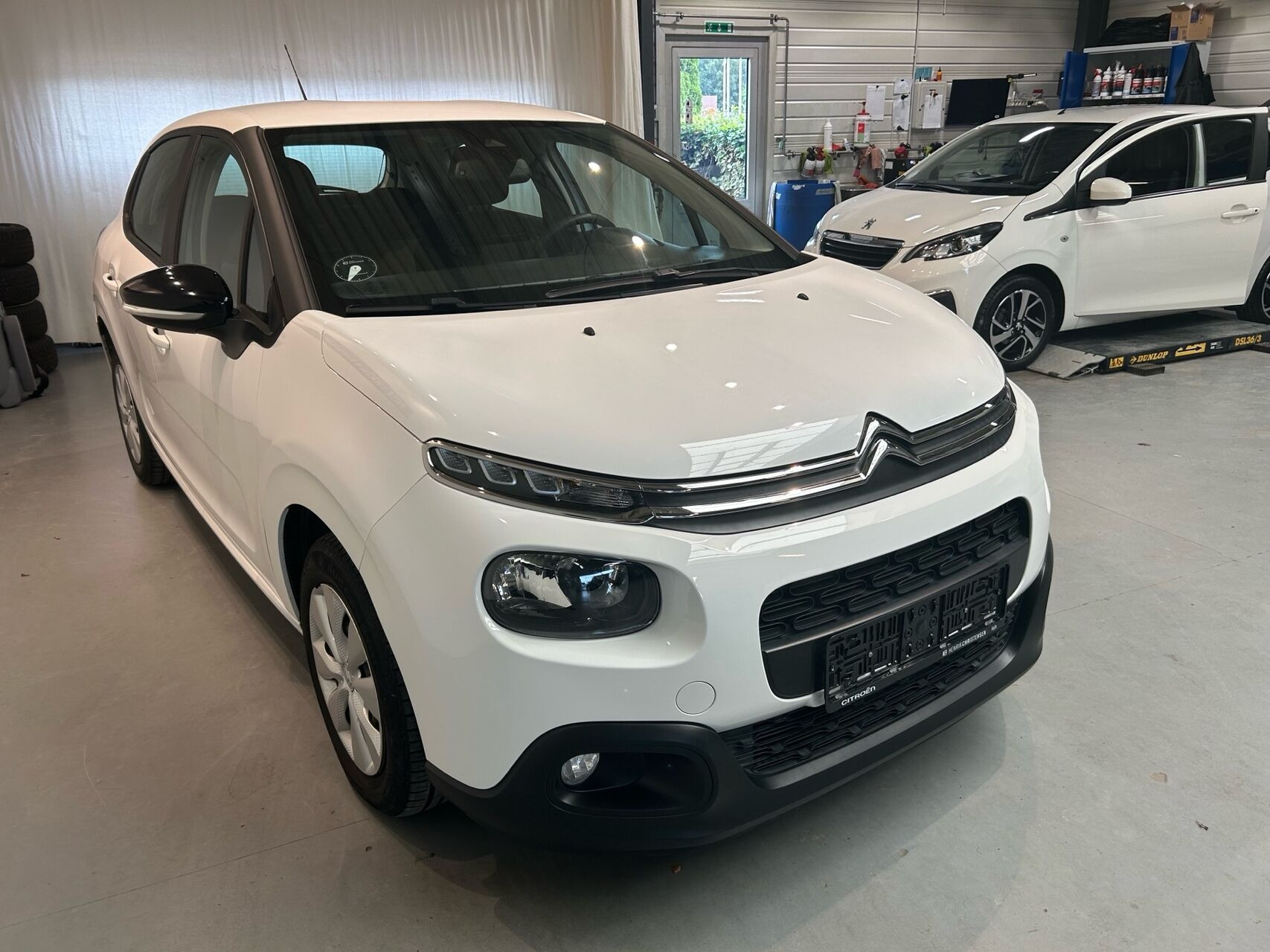 Hvid Citroën C3 fra 2018