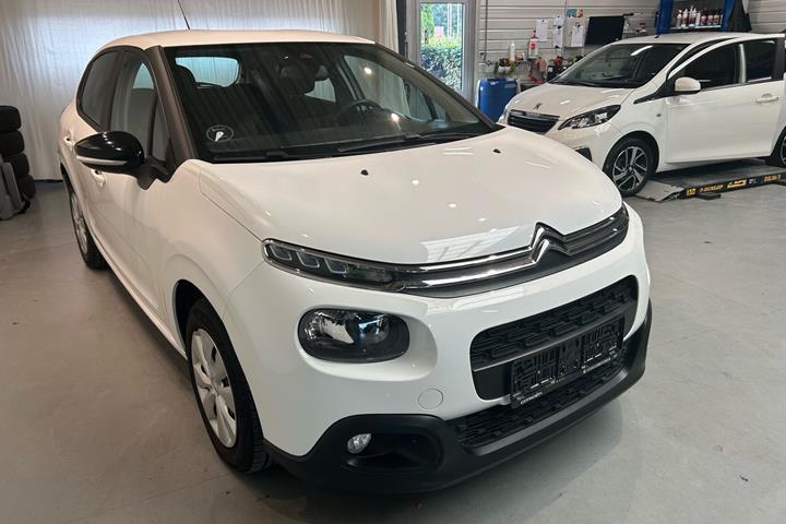 Hvid Citroën C3 fra 2018