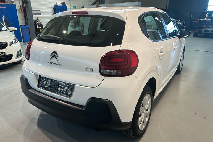 Hvid Citroën C3 fra 2018