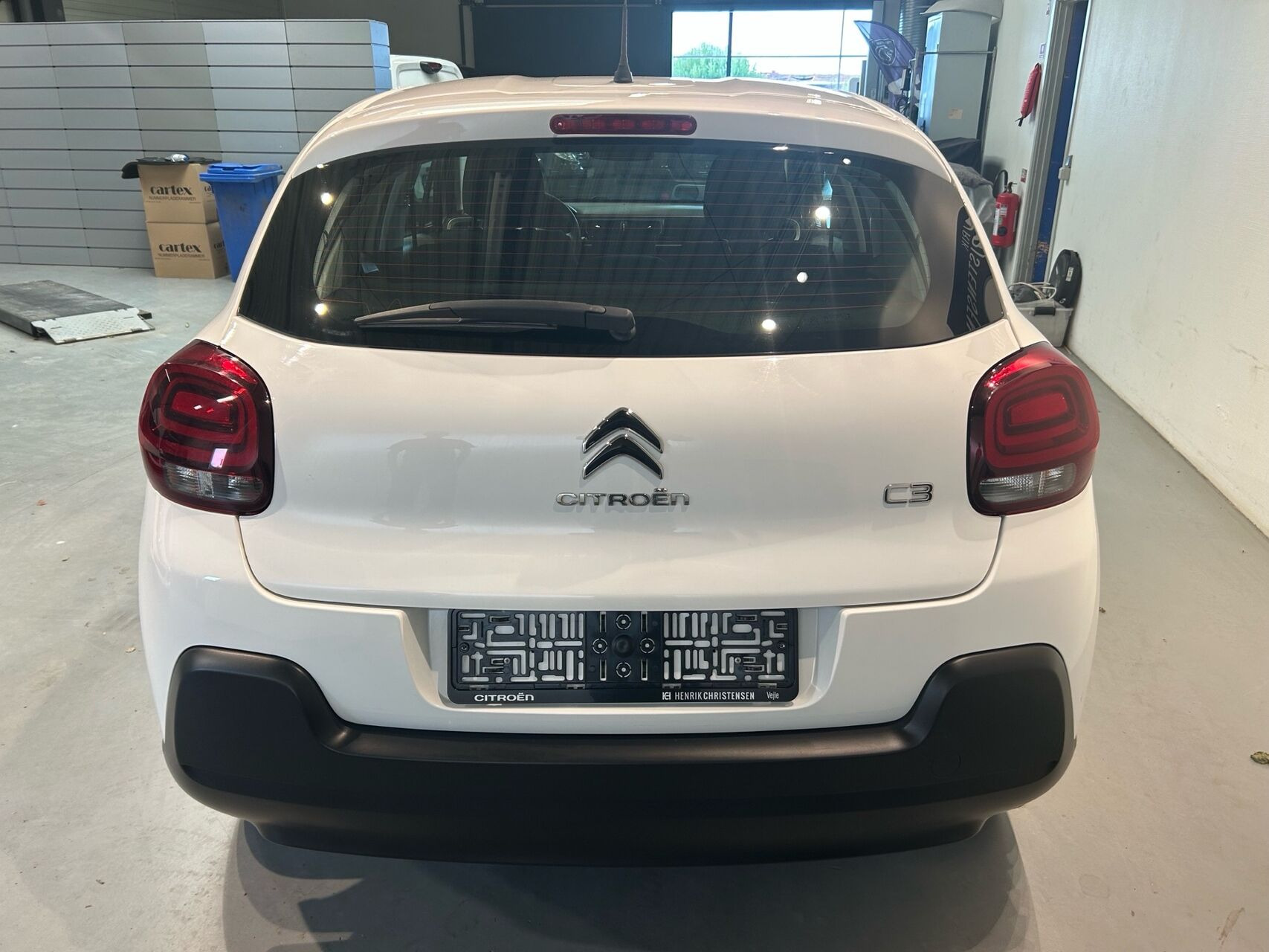 Hvid Citroën C3 fra 2018