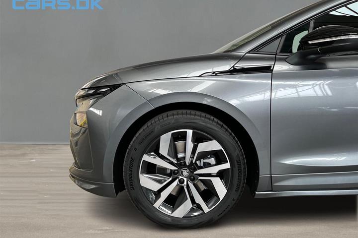 Grå Skoda Enyaq fra 2026