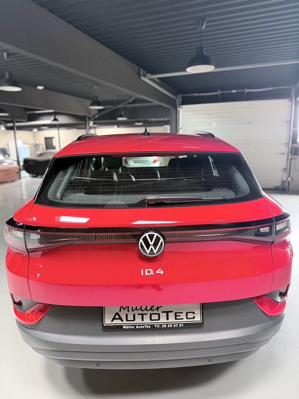 Rød VW ID.4 fra 2023