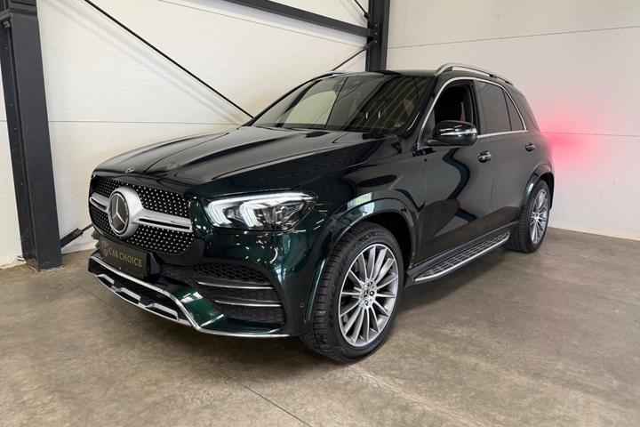 Grøn Mercedes GLE400 d fra 2020