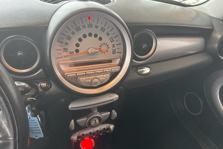 Sort Mini Cooper S fra 2008