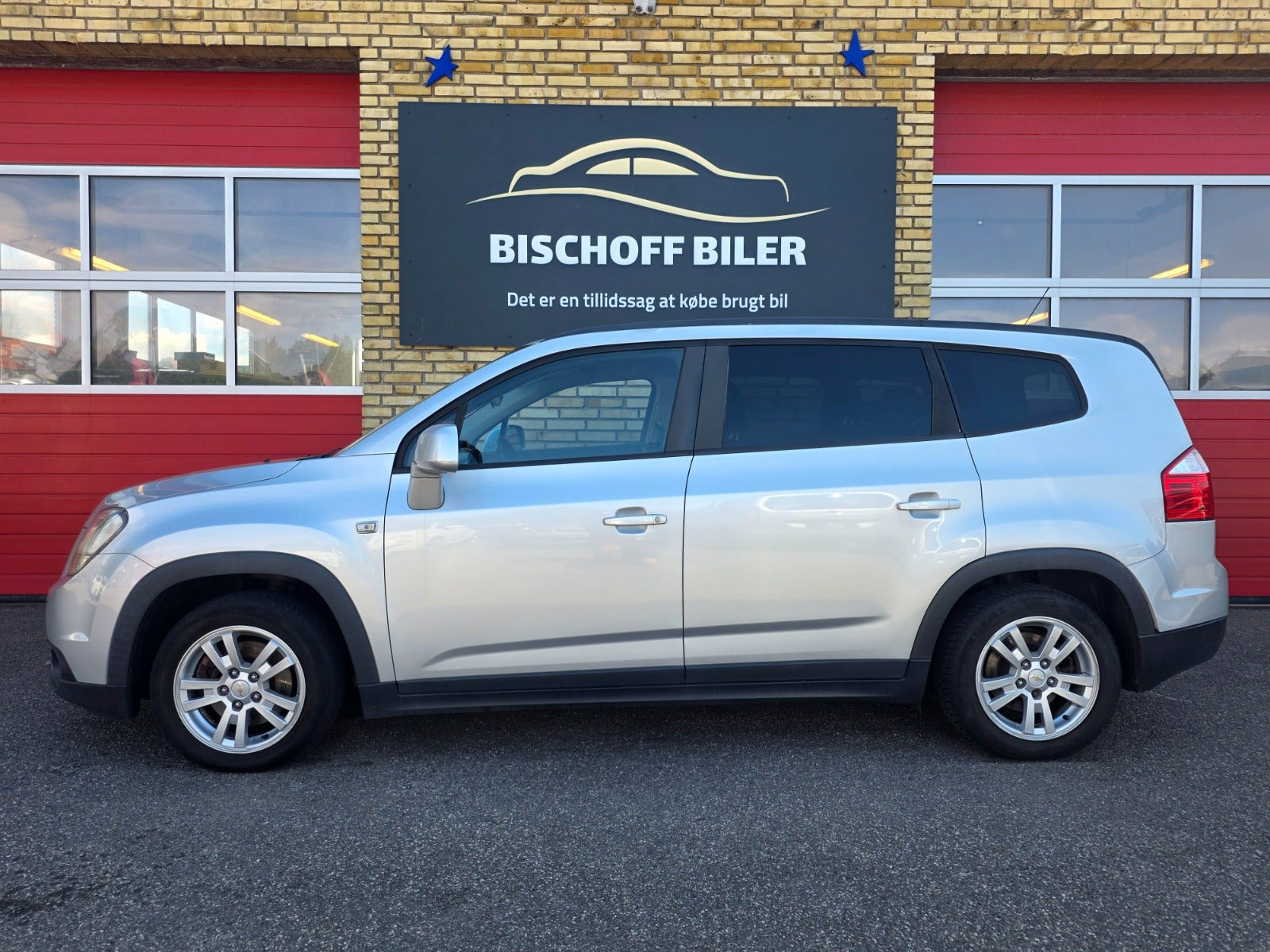 Grå Chevrolet Orlando fra 2013