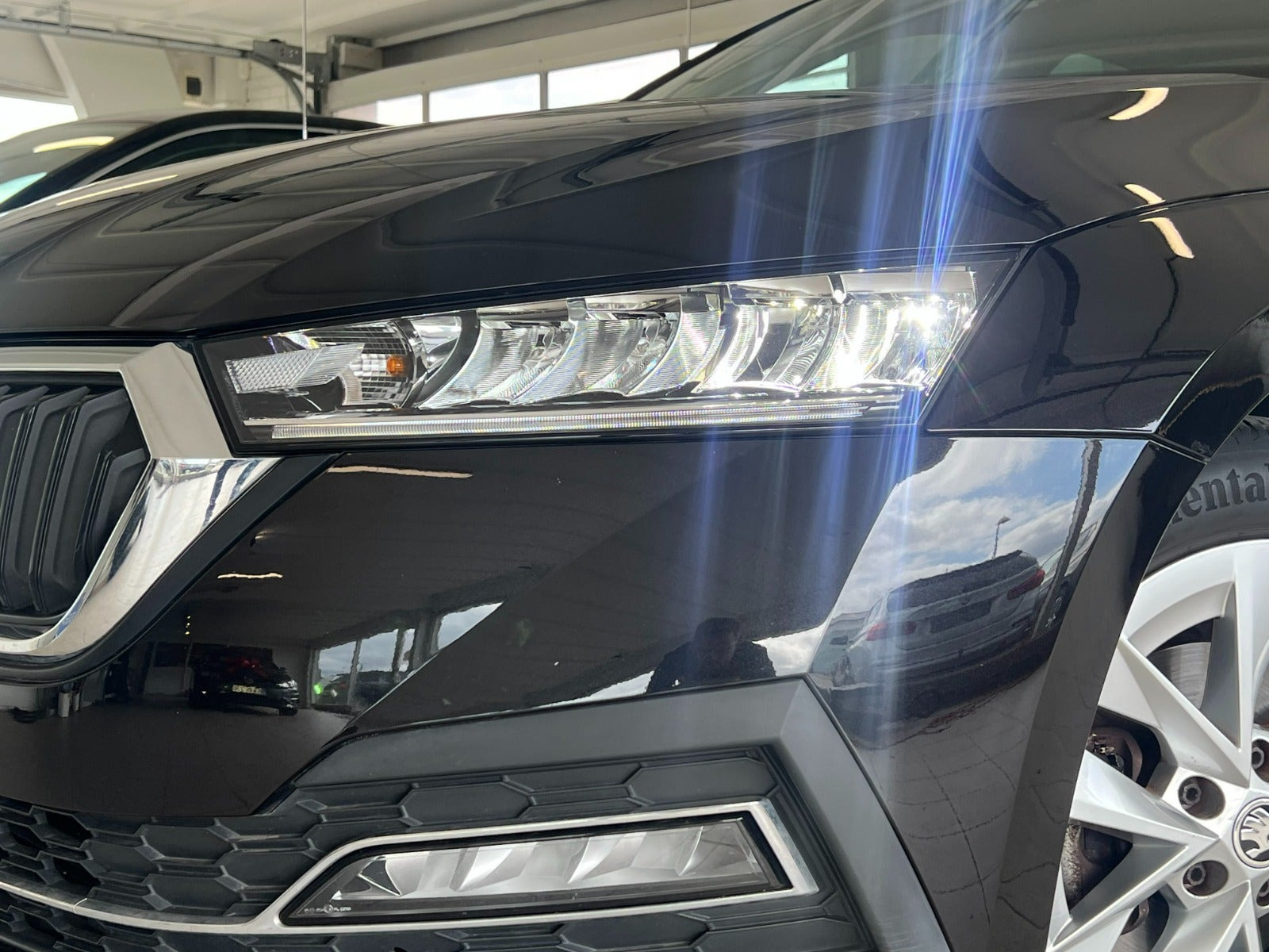 Sort Skoda Octavia fra 2021