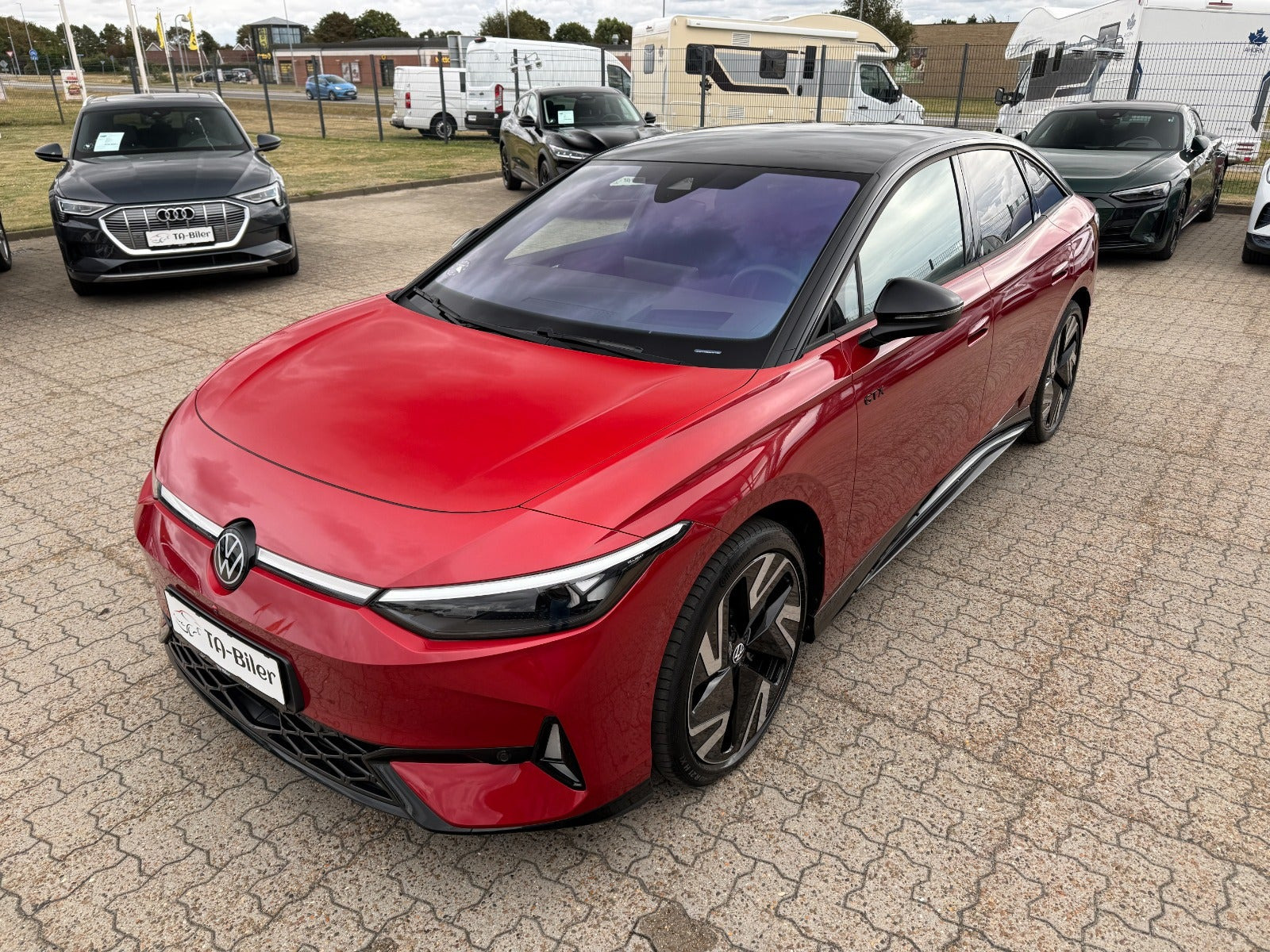 Rød VW ID.7 fra 2025