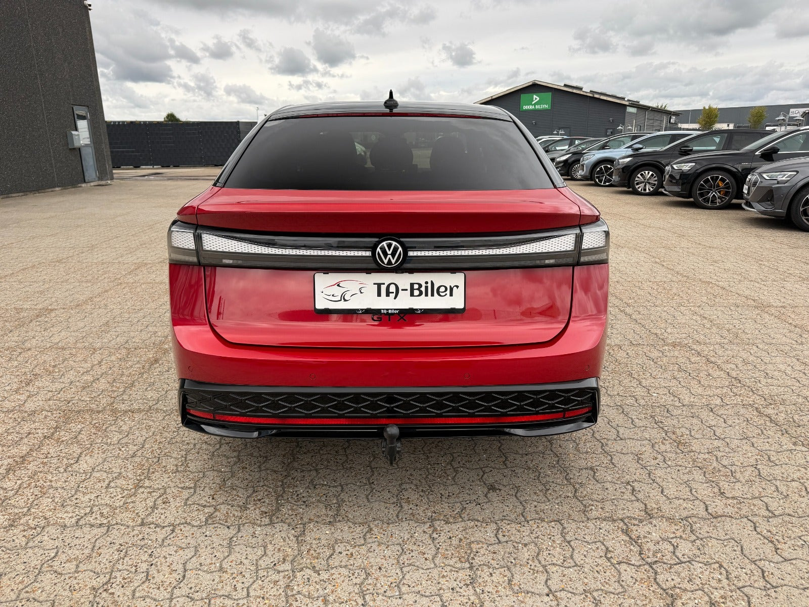 Rød VW ID.7 fra 2025