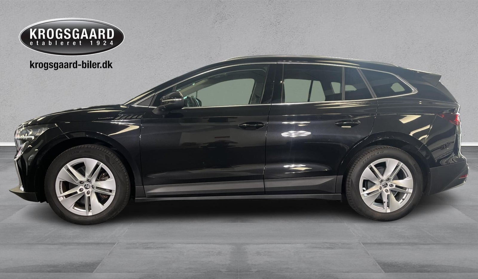 Sort Skoda Enyaq fra 2022