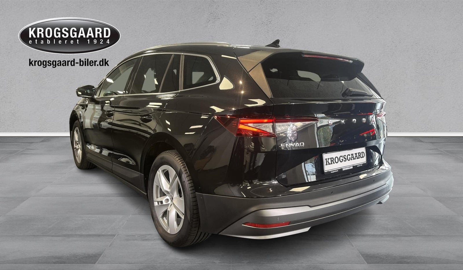 Sort Skoda Enyaq fra 2022