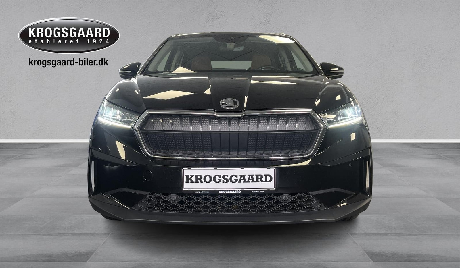 Sort Skoda Enyaq fra 2022