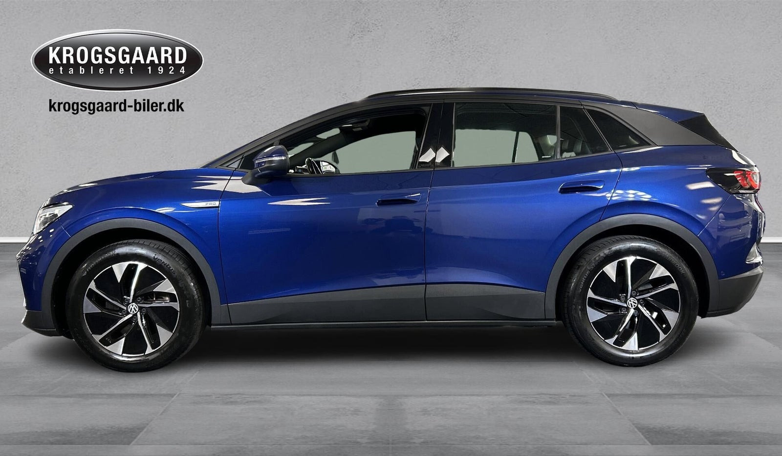 Blå VW ID.4 fra 2022