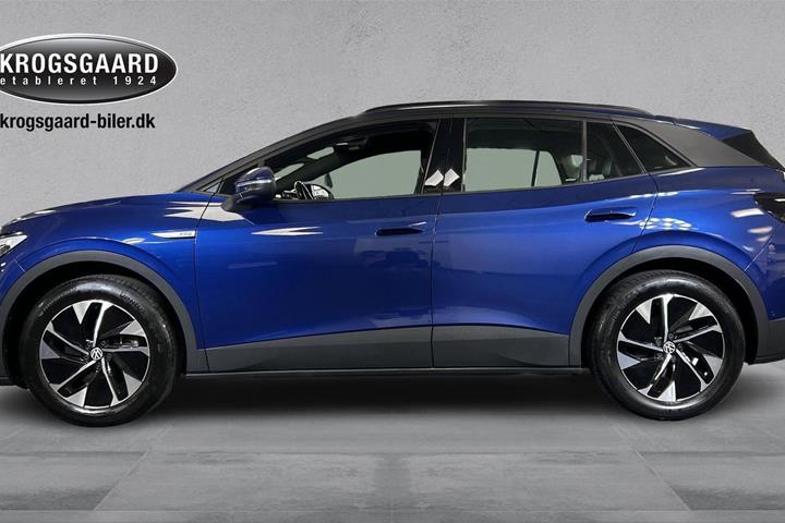 Blå VW ID.4 fra 2022
