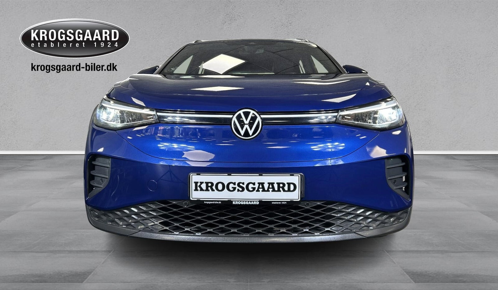 Blå VW ID.4 fra 2022