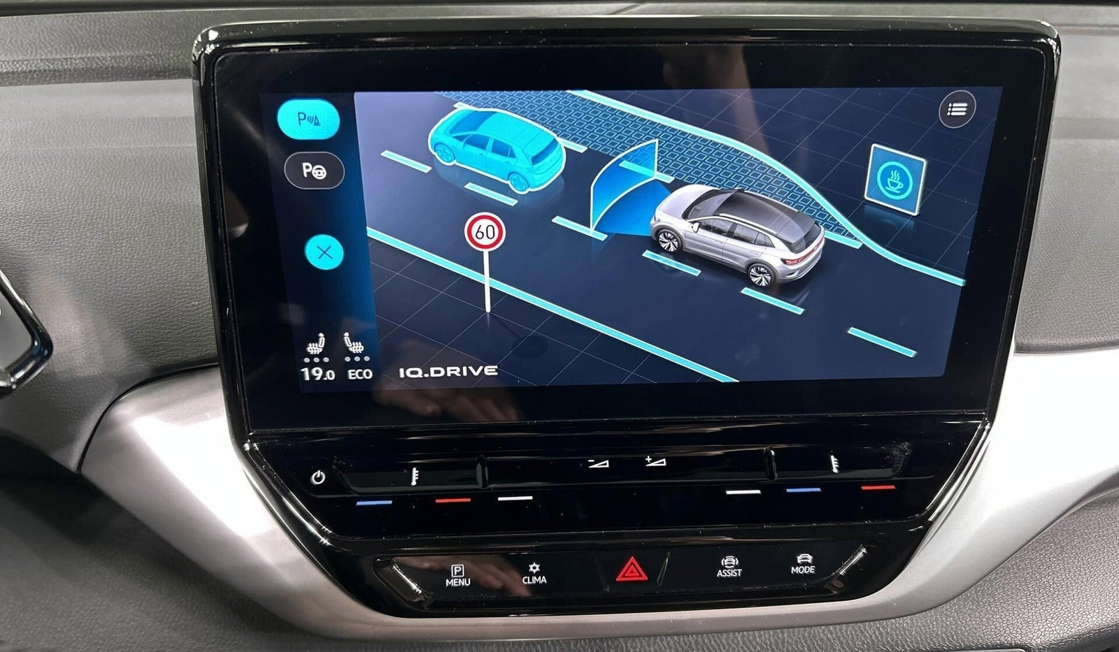 Blå VW ID.4 fra 2022