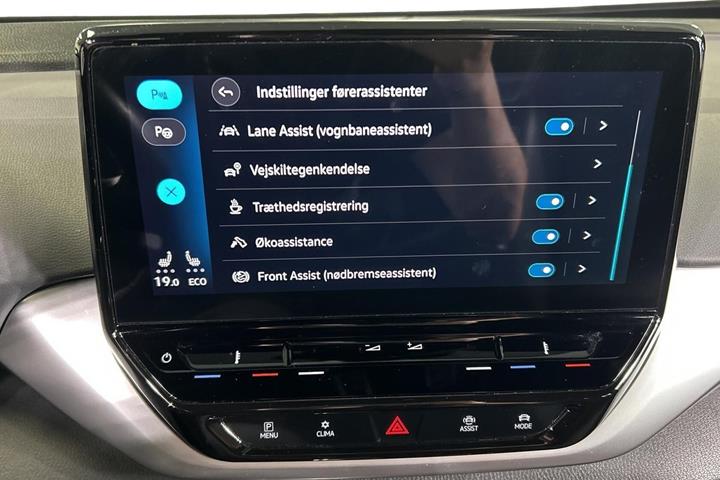 Blå VW ID.4 fra 2022