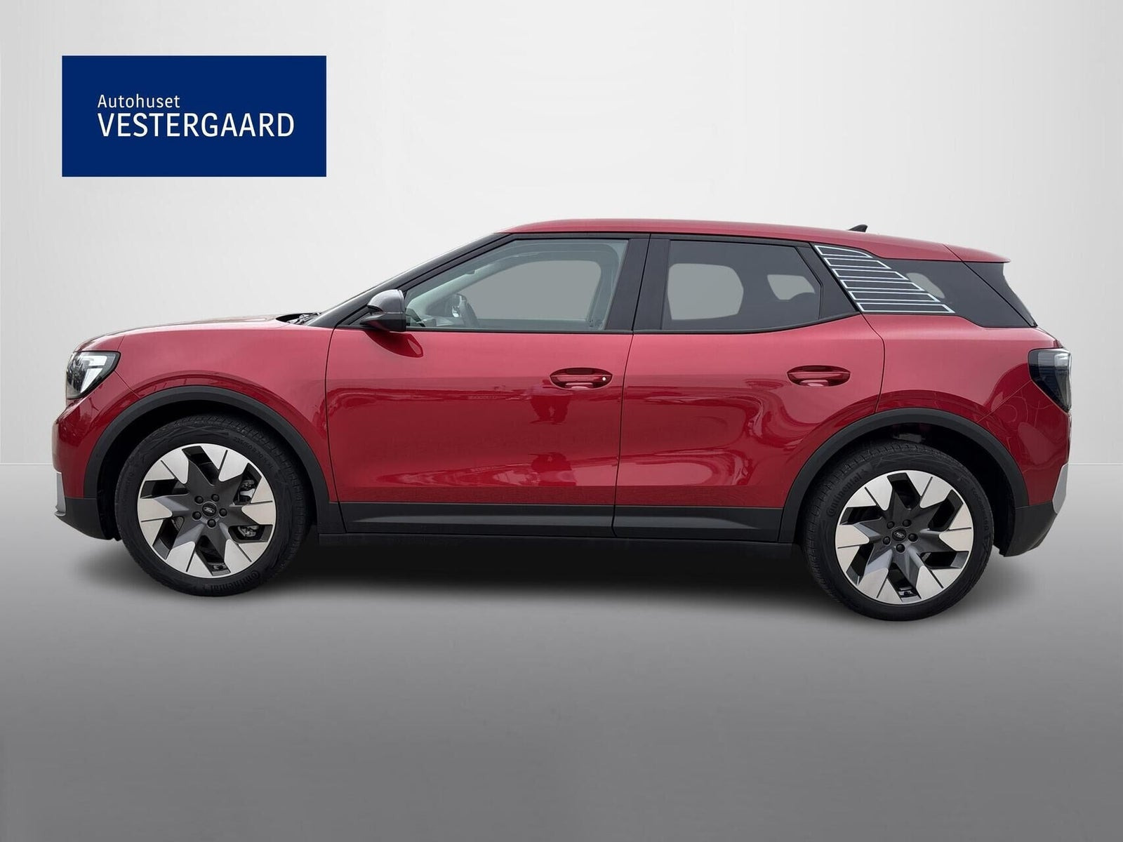 Rød Ford Explorer fra 2025